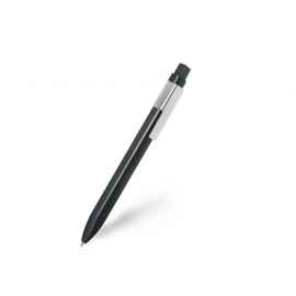 Ручка пластиковая шариковая Click 1,0мм, 10587007, Цвет: черный
