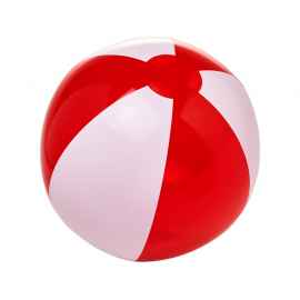 Пляжный мяч Bondi, 10039732, Цвет: красный,белый