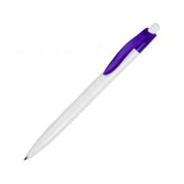 Ручка пластиковая шариковая Какаду, 15135.08, Цвет: фиолетовый,белый