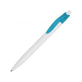 Ручка пластиковая шариковая Какаду, 15135.23, Цвет: белый,бирюзовый