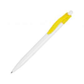 Ручка пластиковая шариковая Какаду, 15135.04, Цвет: белый,желтый