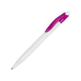 Ручка пластиковая шариковая Какаду, 15135.16, Цвет: белый,фуксия