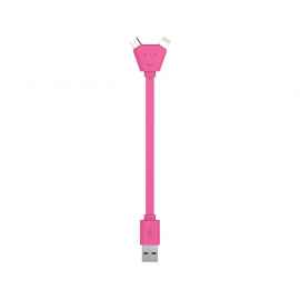 USB-переходник Y Cable, 965409, Цвет: розовый