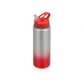 Бутылка Gradient, 10045002, Цвет: красный,серебристый, Объем: 740