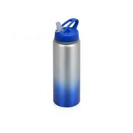 Бутылка Gradient, 10045001, Цвет: ярко-синий,серебристый, Объем: 740
