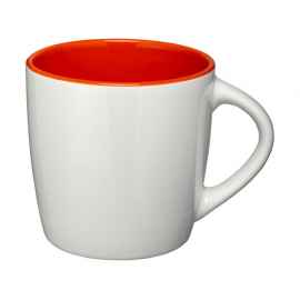 Керамическая чашка Aztec, 10047703, Цвет: оранжевый,белый, Объем: 340