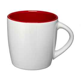 Керамическая чашка Aztec, 10047702, Цвет: красный,белый, Объем: 340