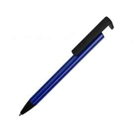 Ручка-подставка шариковая Кипер Металл, 304602, Цвет: черный,синий