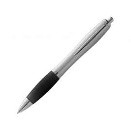 Ручка пластиковая шариковая Nash, черные чернила, 10635509, Цвет: черный,серебристый, Размер: черные чернила