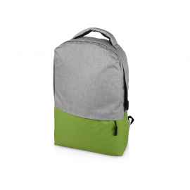 Рюкзак Fiji с отделением для ноутбука, 934413, Цвет: зеленое яблоко,серый