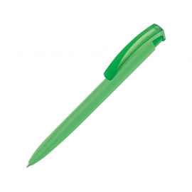 Ручка пластиковая шариковая трехгранная Trinity K transparent Gum soft-touch, 187926.03, Цвет: зеленое яблоко