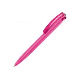 Ручка пластиковая шариковая трехгранная Trinity K transparent Gum soft-touch, 187926.16, Цвет: розовый