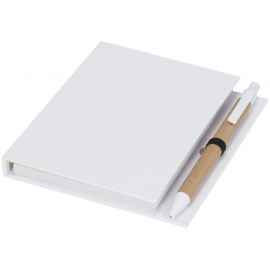 Комбинированный блокнот с шариковой ручкой, 21022600, Цвет: белый