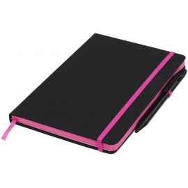 Блокнот А5 Noir Edge, A5, 21021002, Цвет: черный,розовый, Размер: A5
