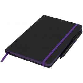 Блокнот А5 Noir Edge, A5, 21021003, Цвет: черный,пурпурный, Размер: A5