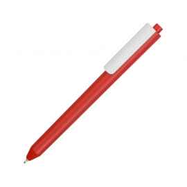 p03pmm-601 Ручка пластиковая шариковая Pigra P03, Цвет: красный,белый