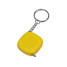 Брелок-рулетка Block, 1м, 716344, Цвет: желтый