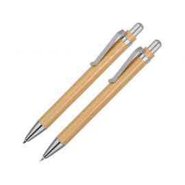 Набор Bamboo: шариковая ручка и механический карандаш, 52571.09