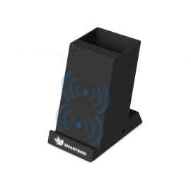 Настольное беспроводное зарядное устройство Glow Box, 595717, Цвет: черный