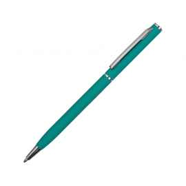 Ручка металлическая шариковая Атриум софт-тач, 18312.05, Цвет: бирюзовый