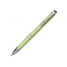 Ручка шариковая Moneta из АБС-пластика и пшеничной соломы, 10738202, Цвет: зеленый