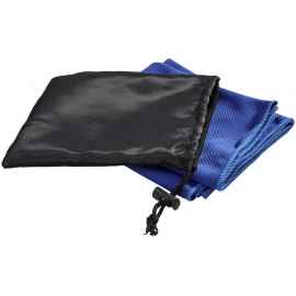 Охлаждающее полотенце Peter в сетчатом мешочке, 12617105, Цвет: синий