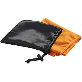 Охлаждающее полотенце Peter в сетчатом мешочке, 12617108, Цвет: оранжевый