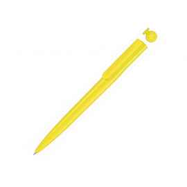 187952.04 Ручка шариковая из переработанного пластика Recycled Pet Pen switch, Цвет: желтый