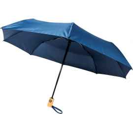 Складной зонт Bo, 10914303, Цвет: темно-синий