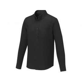 Рубашка Pollux мужская с длинным рукавом, XS, 3817890XS, Цвет: черный, Размер: XS