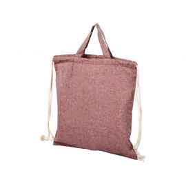 Сумка-рюкзак Pheebs из переработанного хлопка, 150 г/м², 12045904, Цвет: каштановый