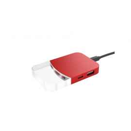 USB хаб Mini iLO Hub, 965138, Цвет: красный