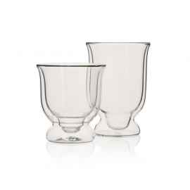 Набор стаканов из двойного стекла THERMOS, 200мл, 200 мл, 1723420, Объем: 2 х 200, Размер: 200 мл