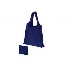 Складная сумка Reviver из переработанного пластика, 952022, Цвет: navy
