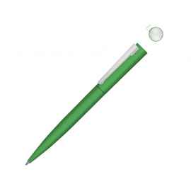 Ручка шариковая металлическая Brush Gum, soft-touch, 187991.03, Цвет: зеленый