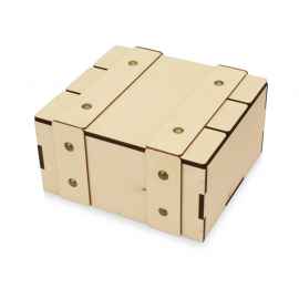 Деревянная подарочная коробка с крышкой Ларчик, 625302