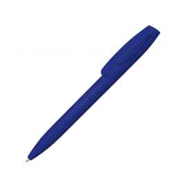 Ручка шариковая пластиковая Coral Gum , soft-touch, 187976.22, Цвет: темно-синий