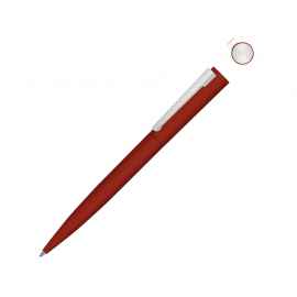Ручка шариковая металлическая Brush Gum, soft-touch, 187991.01, Цвет: красный