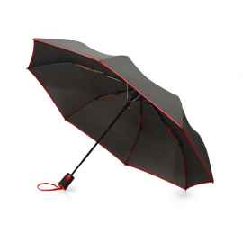 Зонт складной Motley с цветными спицами, 906201, Цвет: красный