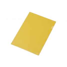Папка-уголок А4, глянцевая, 19202.04, Цвет: желтый