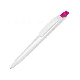 Ручка шариковая пластиковая Stream, 187902.11, Цвет: розовый,белый