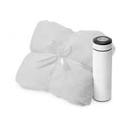 Подарочный набор Cozy hygge с пледом и термосом, 700348.06, Цвет: белый, Объем: 420