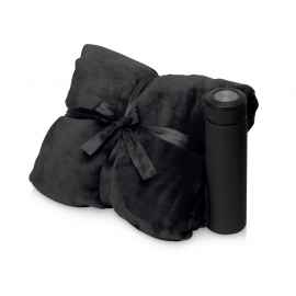 Подарочный набор Cozy hygge с пледом и термосом, 700348.07, Цвет: черный, Объем: 420