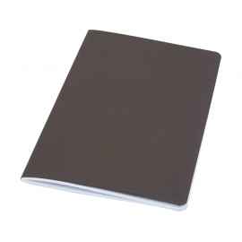Блокнот A5 Fabia с переплетом из рубленой бумаги, 10774972, Цвет: коричневый