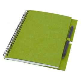Блокнот A5 Luciano Eco с карандашом, A5, 10775161, Цвет: зеленый, Размер: A5