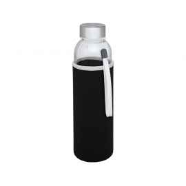 Бутылка спортивная Bodhi из стекла, 10065690, Цвет: черный, Объем: 500