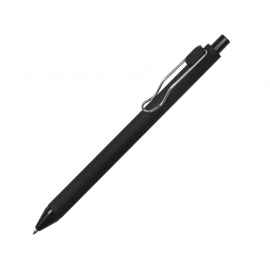 Ручка пластиковая шариковая Clip, софт-тач, 13187.07, Цвет: черный