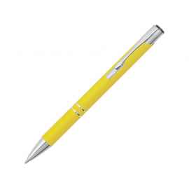 Ручка металлическая шариковая Legend Gum soft-touch, 11578.04, Цвет: желтый