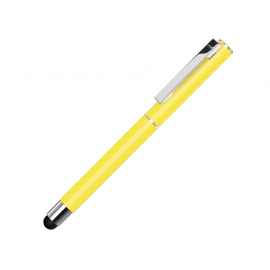 Ручка металлическая стилус-роллер STRAIGHT SI R TOUCH, 188018.04, Цвет: желтый