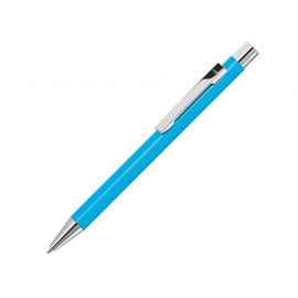 Ручка шариковая металлическая Straight SI, 188017.12, Цвет: голубой